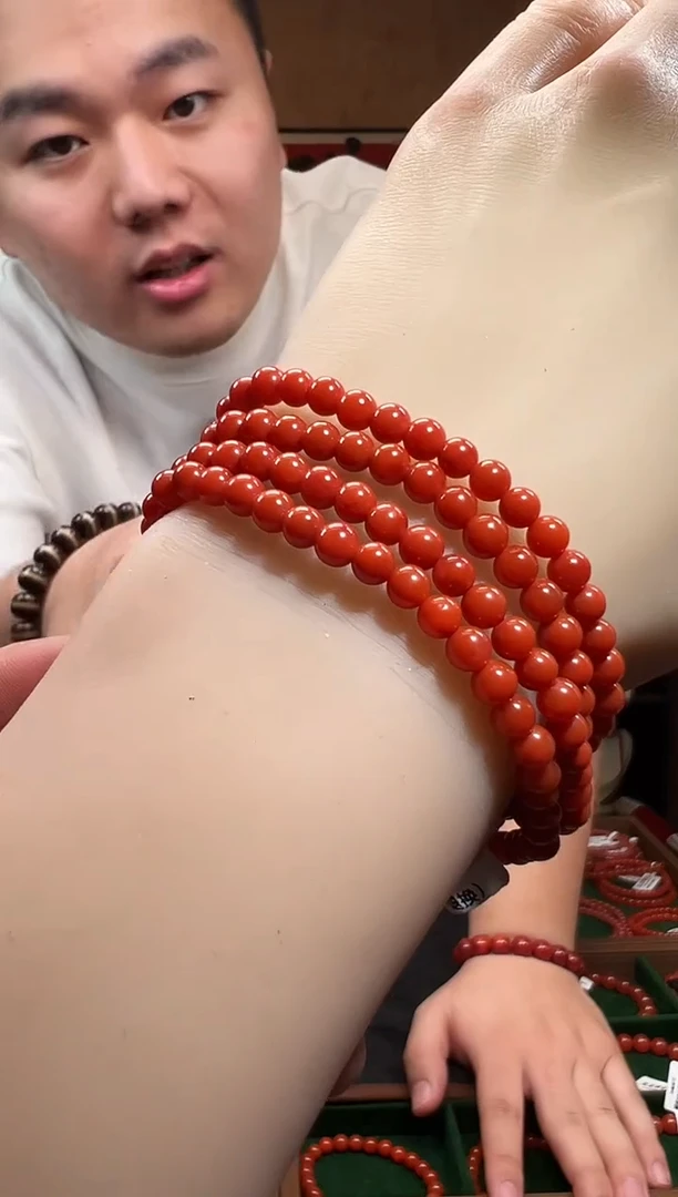 未镶嵌手链南红玛瑙瓦西南红4m/lca13002多样性发货