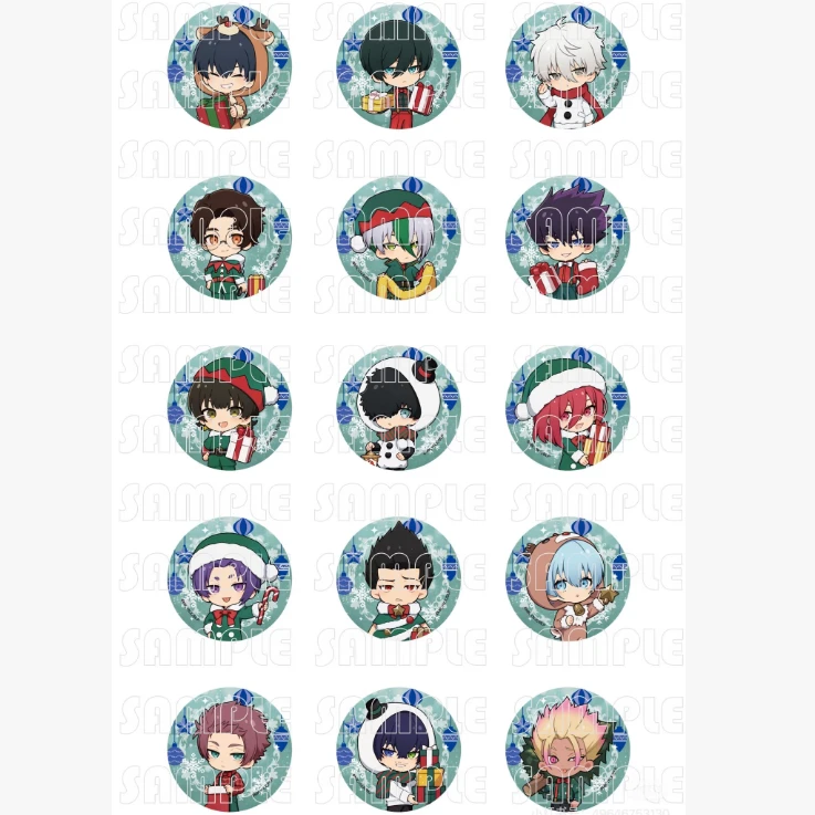 【公咖系列】 蓝色监狱 2弹公咖圣诞节系列 吧唧 盲盒 【正品保障】