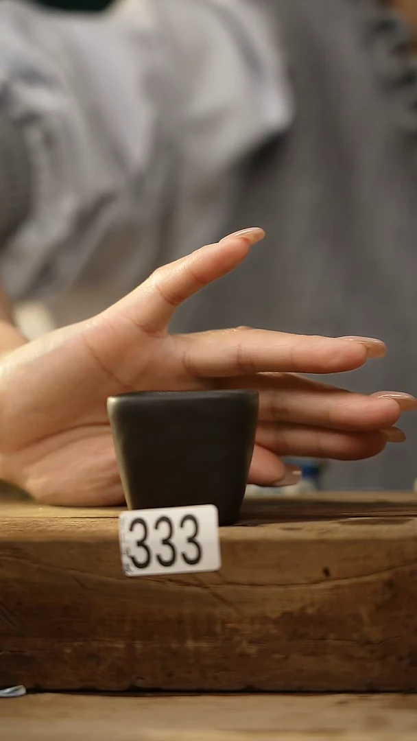 【闪购商品】瓷片秤砣系列·设计师丁念·四方杯