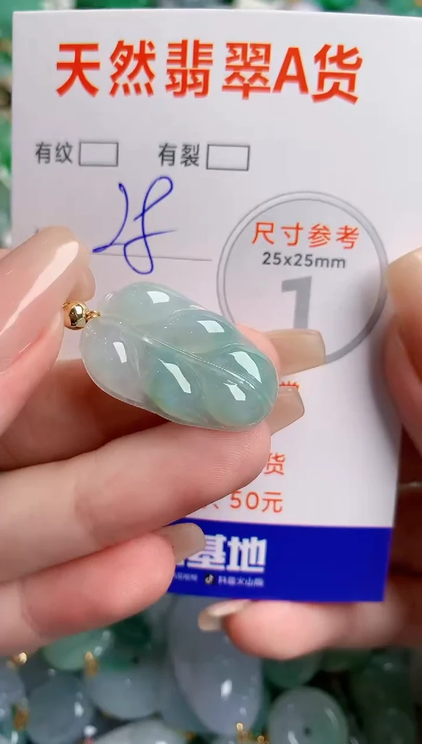 翡翠未镶嵌颈饰13003321