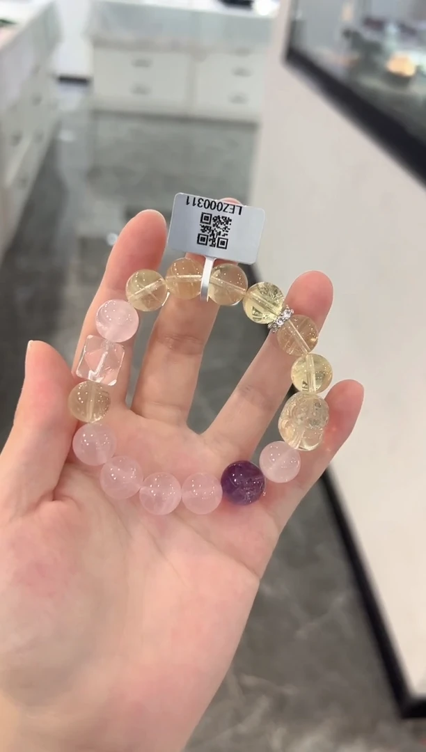 未镶嵌手串水晶手串