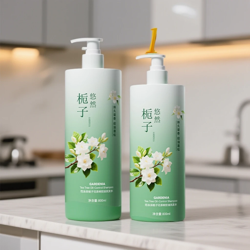 栀子花氨基酸洗发水女控油蓬松去屑止痒柔顺洗头膏露大容量留香