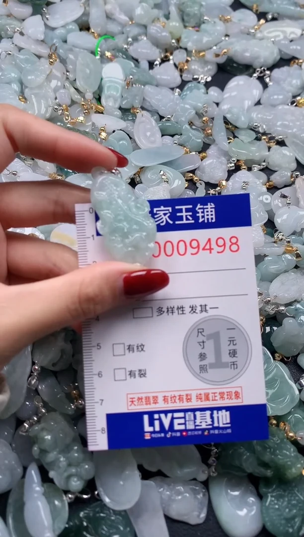 颈饰未镶嵌翡翠9498