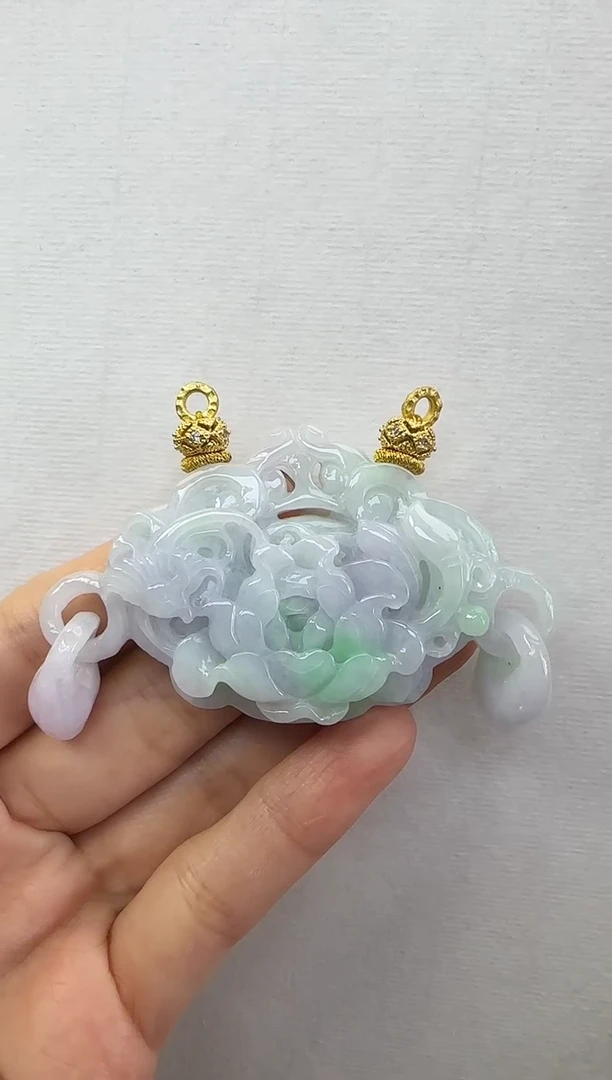 颈饰未镶嵌翡翠国风翡翠