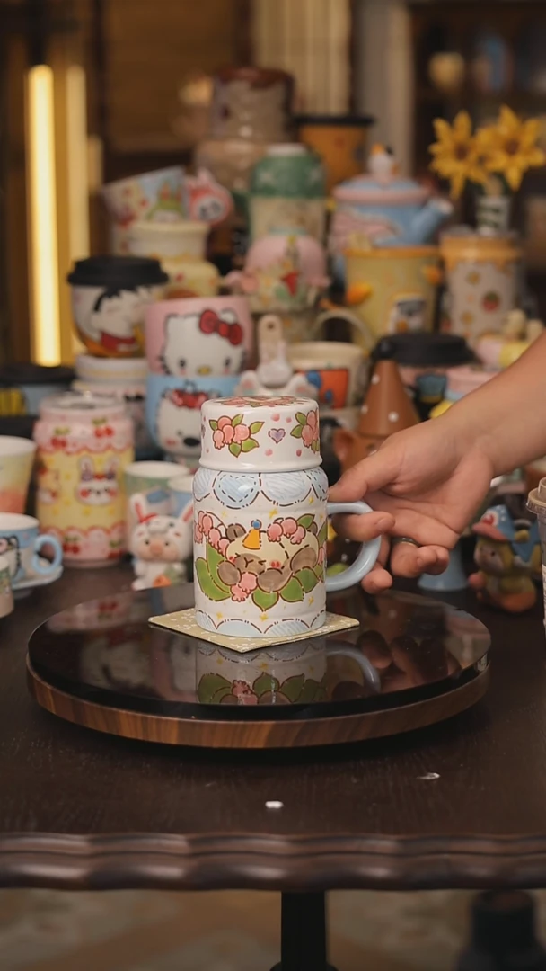 景德镇釉下彩绘设计师款式陶瓷