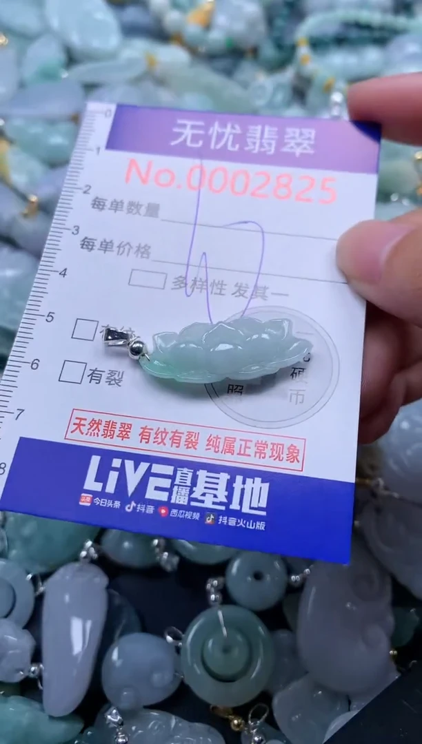 翡翠未镶嵌吊坠(不含链)2825