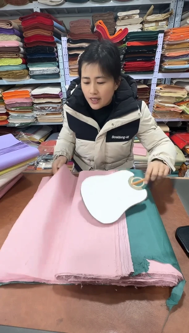 48*180藕粉色麻纸真金25张