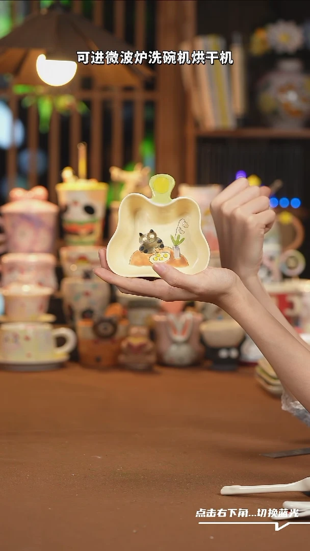 【闪购商品】杯子A923创意手绘陶瓷杯子