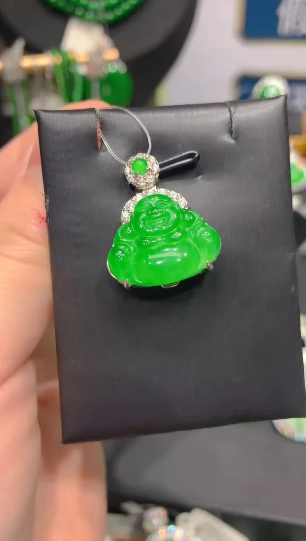 翡翠银S925镶嵌颈饰5一季