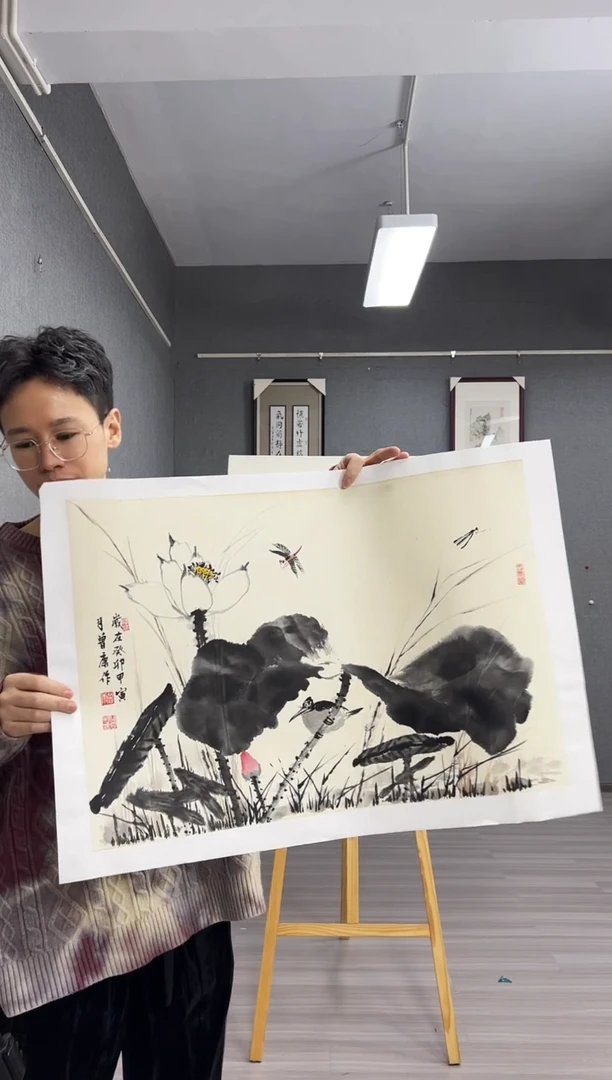 【闪购商品】国画曾康老师绘画花鸟