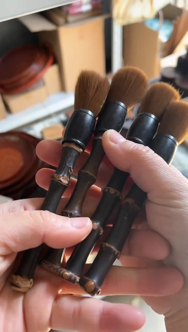 【闪购商品】竹制笔刷 黑色 好用老笔刷