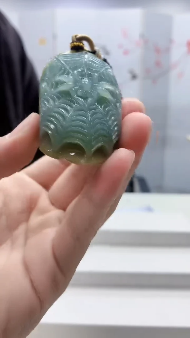 定制翡翠未镶嵌4829bb-毛货挂件32