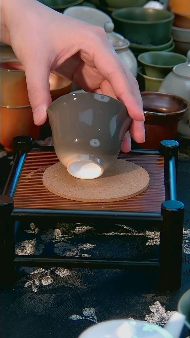 孤品 裸烧柴烧   主人杯
