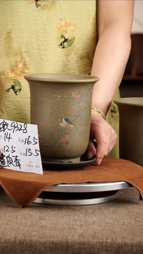 紫砂花盆紫砂花盆9328+z