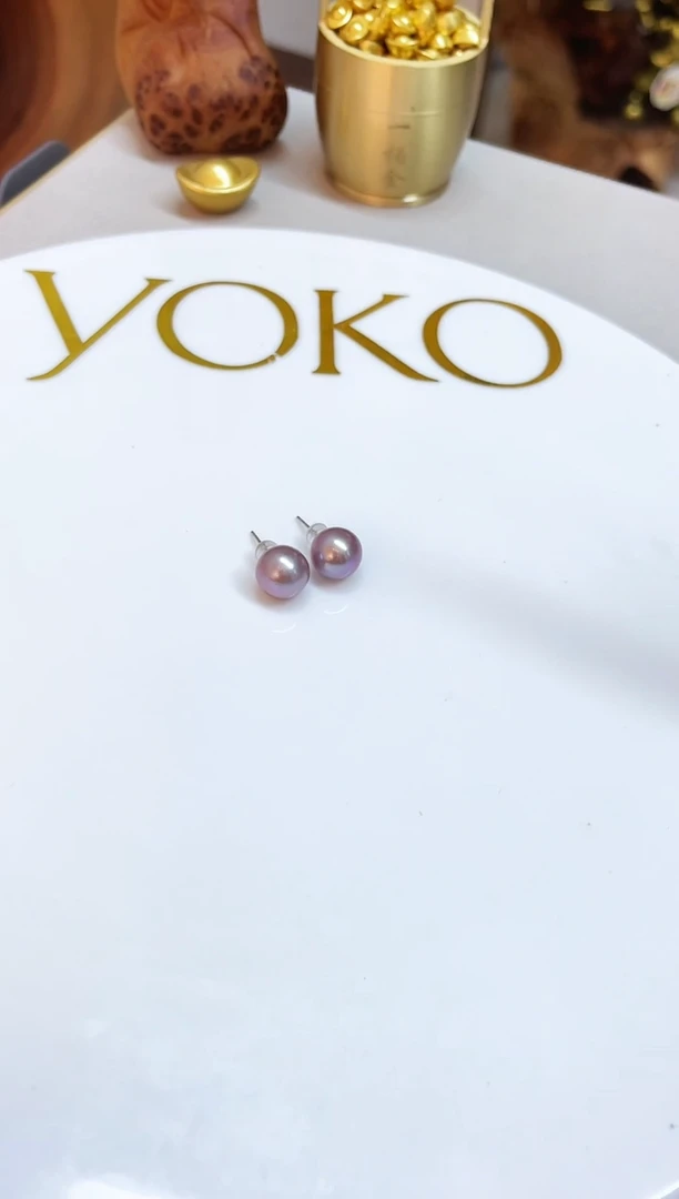 颈饰银S925镶嵌淡水珍珠10mm