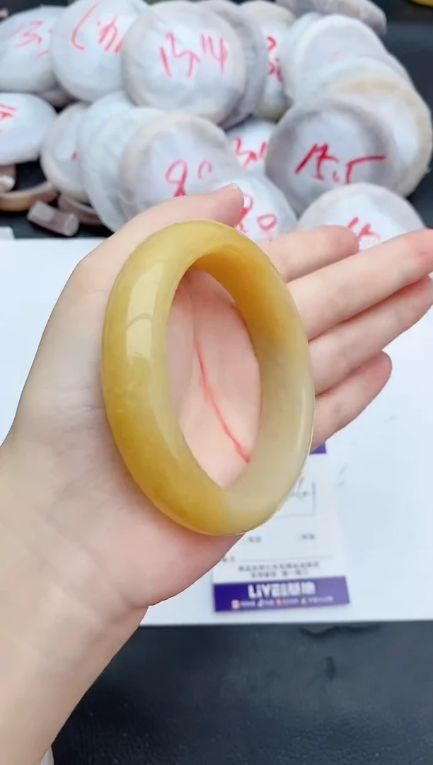 未镶嵌手镯石英质玉170+60/61