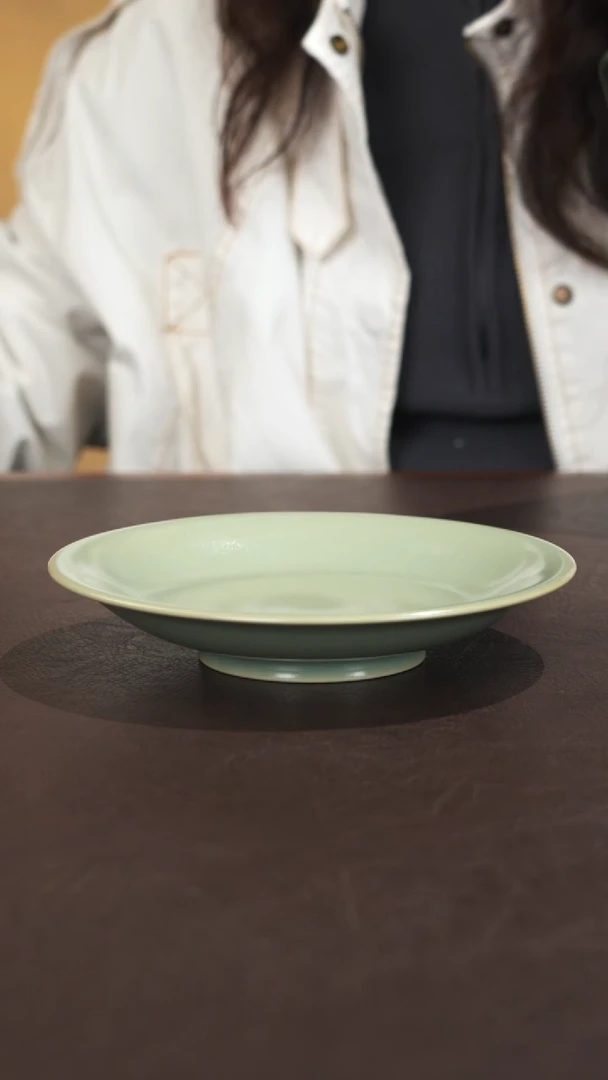 宣宝汝瓷原矿原釉手工作品微微瑕