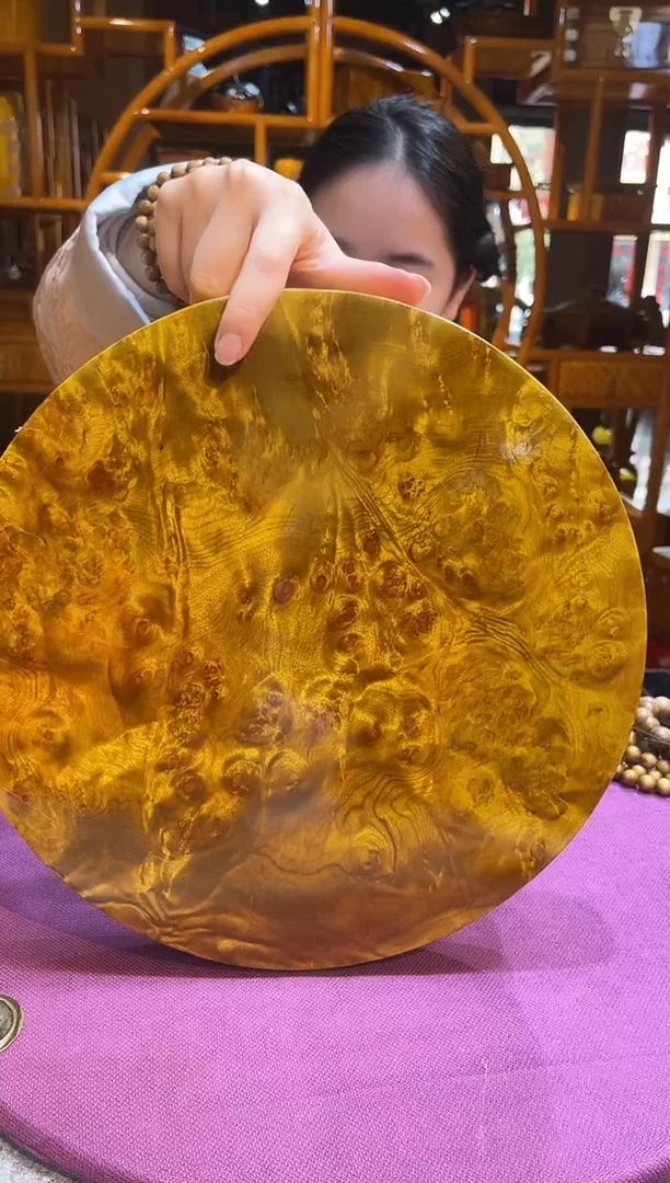 香樟木满留疤干泡台直径22公分