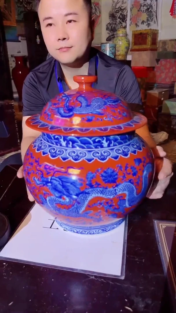 瓷片景德镇现代陶瓷 流水75