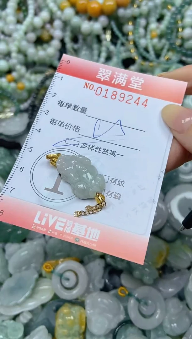 颈饰未镶嵌翡翠闪购0189244多样性发其一