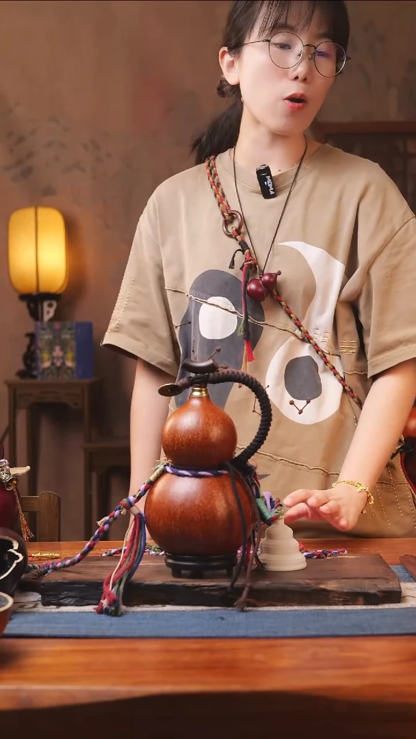 1379号精品大漆葫芦防腐防渗装水茶酒