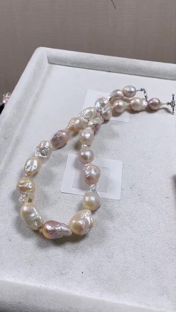 未镶嵌项链淡水珍珠【纯恬饰品】