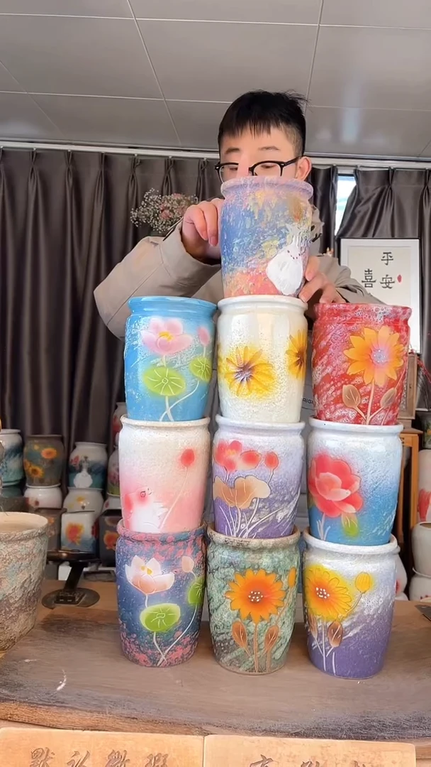 【闪购商品】摆件6-12口12高17  十个