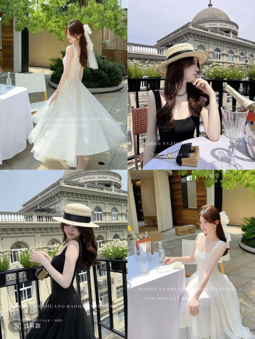 浩哥女装铭顺●圆舞曲C5LYQ4483A连衣裙预显瘦气质夏季温柔设计感