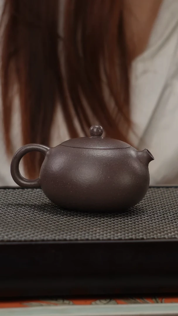 茶壶紫砂大水潭天青泥鱼嘴西施160cc