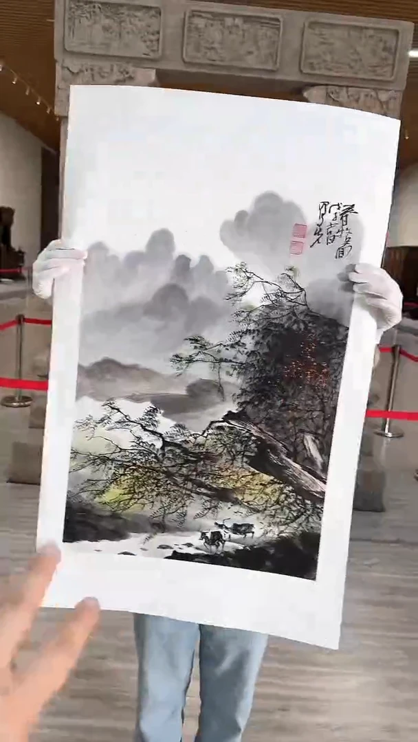 国画6众合艺术馆郝凤先老师作品