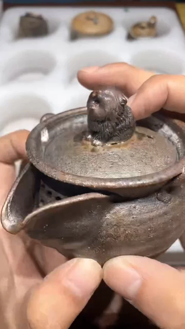 奢瓷/瑞寅柴烧茶器（宝瓶）712