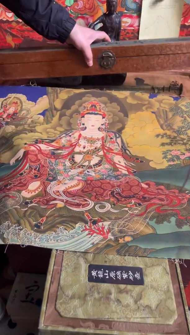 卷轴画卷轴画奥奥的唐卡