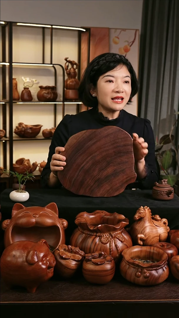 木香樟木手工底座