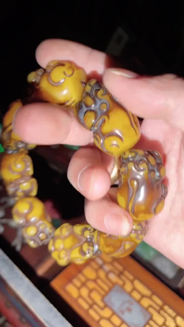未镶嵌蜜蜡手链闪购商品高端专用连
