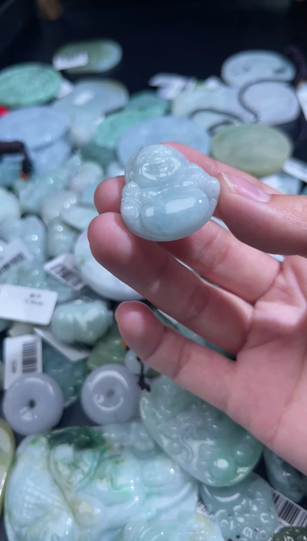 【闪购商品】翡翠颈饰未镶嵌天然翡翠29