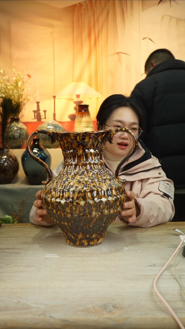 高30口16陶瓷花瓶花器