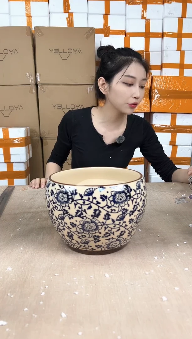 苹果青花瓷中号20x15
