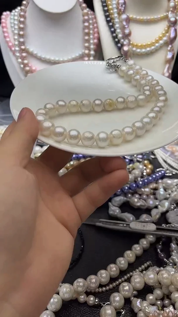 淡水珍珠未镶嵌颈饰多人
