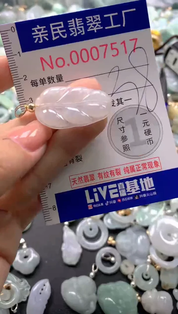 颈饰未镶嵌翡翠7517