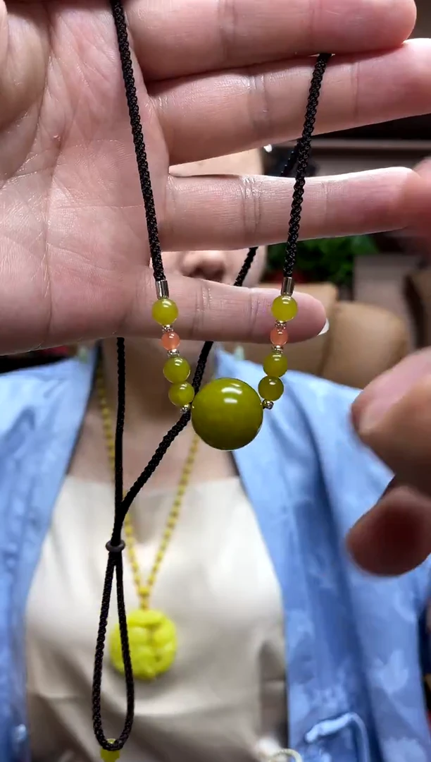 岫玉未镶嵌吊坠多样性发货其中发一