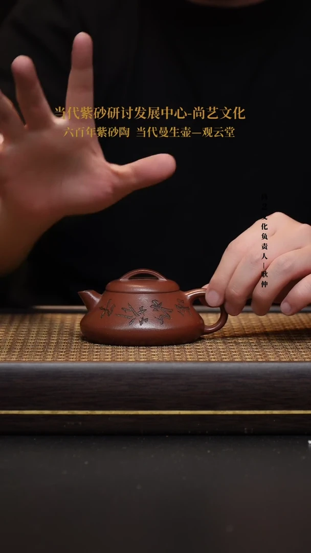 茶壶紫砂宜兴紫砂壶石瓢