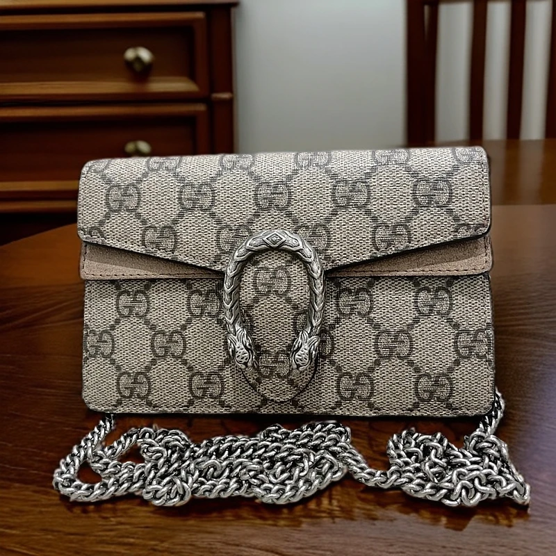 95新 GUCCI/古驰 mini酒神包1190 6916