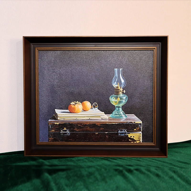 《复古秋实》立体浮雕工艺 ｜实木画框 新中式 现代 简约 客厅餐厅