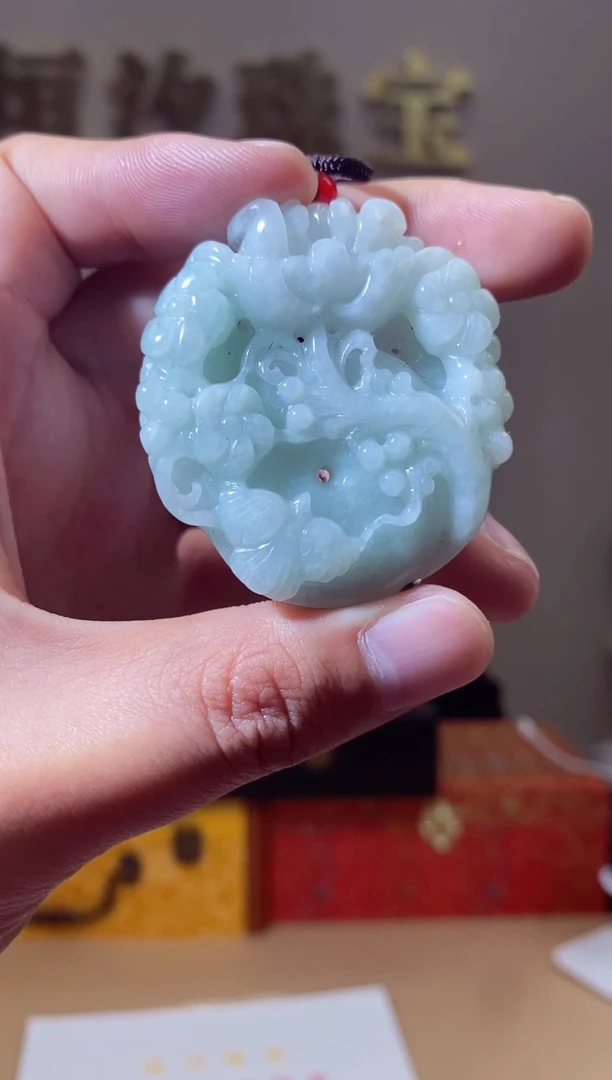 【闪购商品】翡翠颈饰未镶嵌 天然A货翡翠