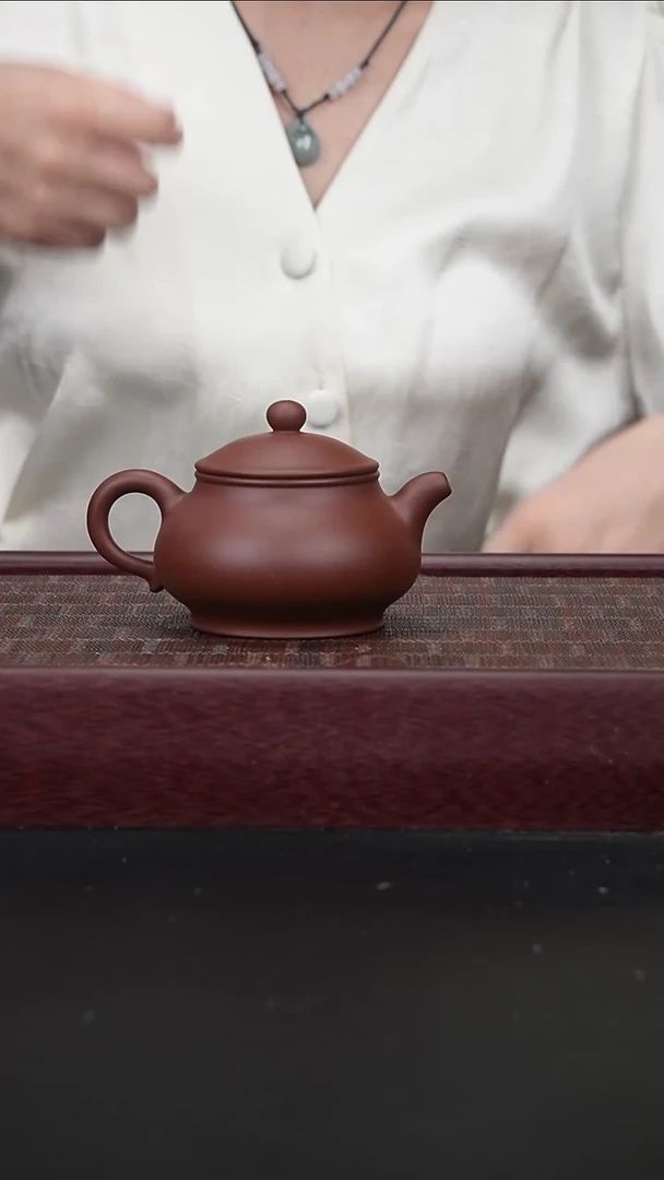 茶壶紫砂zxm底槽青 潘壶