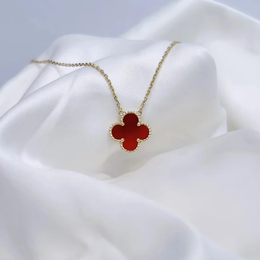 铜合金项链 「618预热」轻奢时尚高级感五花系列项链-B95