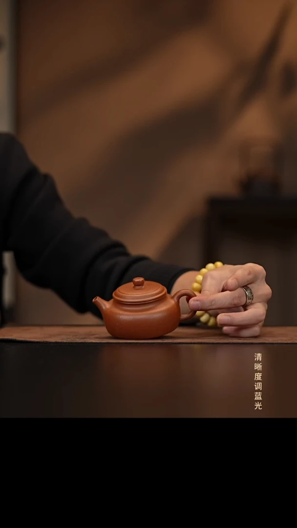 允禾斋 紫砂壶  矮德钟 降坡