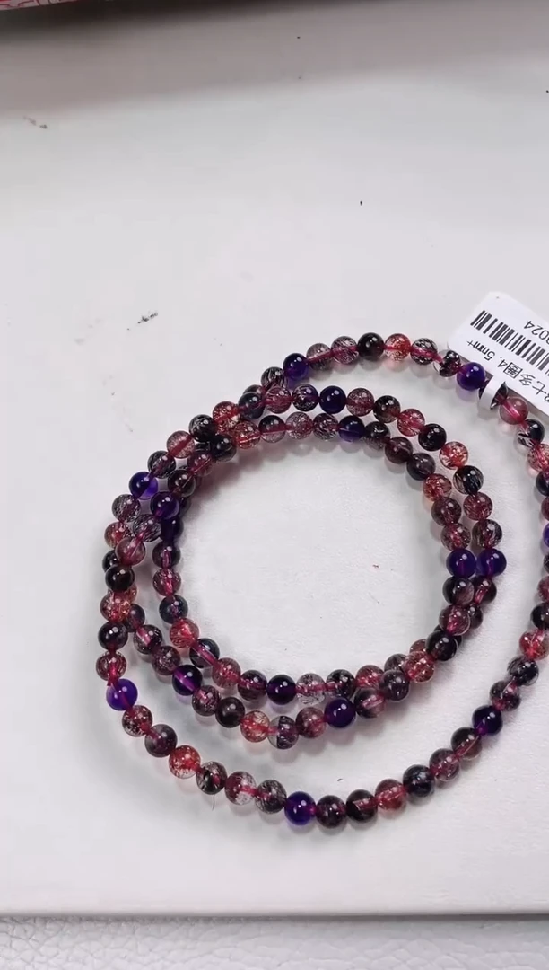 【闪购商品】水晶手链未镶嵌4.5mm多人多样性发其一