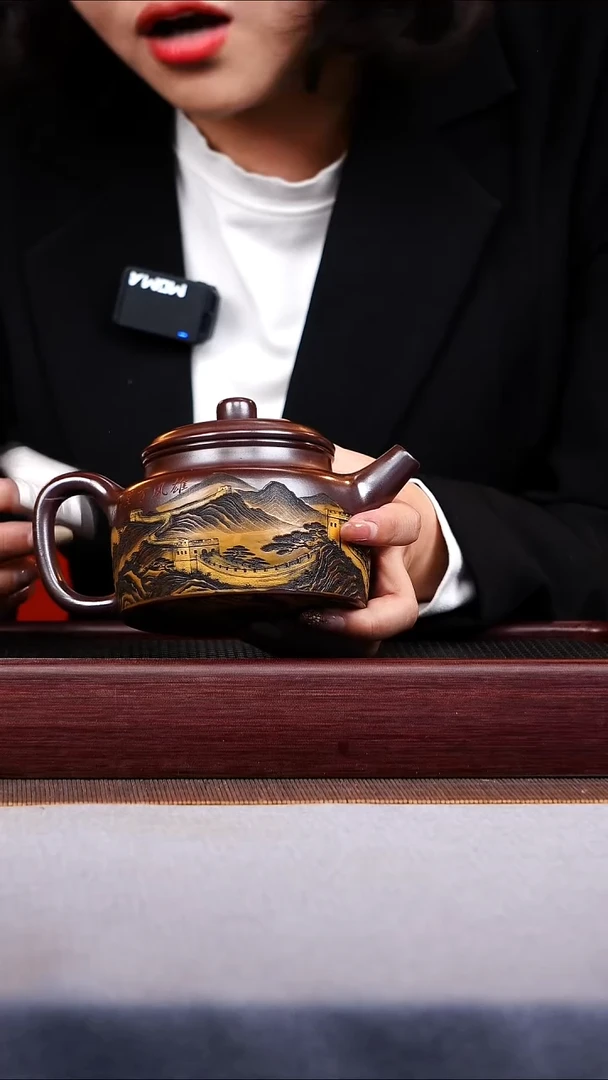 茶壶紫砂宜兴原矿紫砂作品
