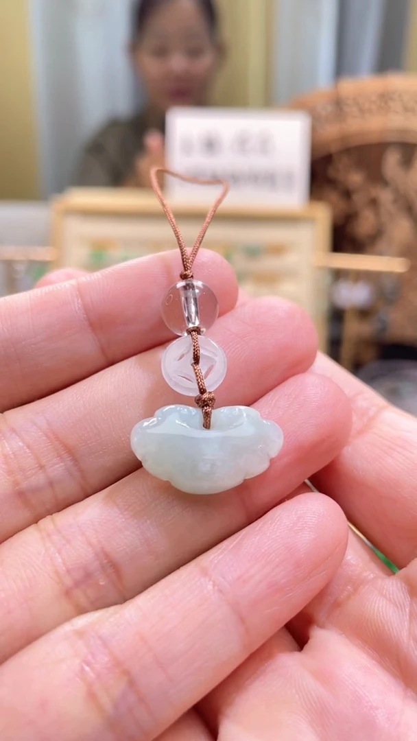 颈饰未镶嵌翡翠手机挂